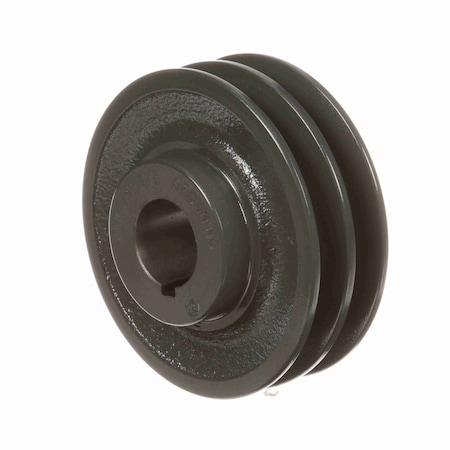Browning 2 Groove Cast Iron Fhp - Finished Bore Sheave, 2AK44X 1 1/8 2AK44X 1 1/8